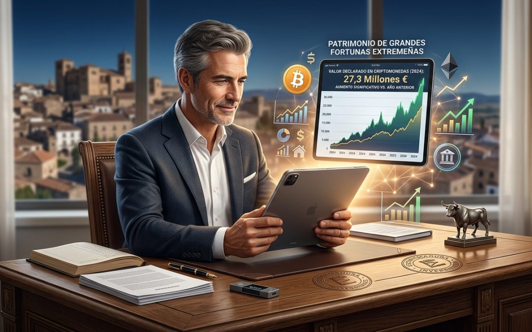 inversión en criptomonedas grandes fortunas extremeñas